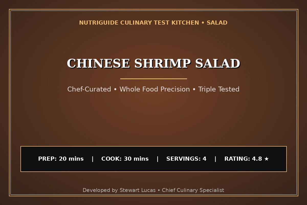 Chinese Shrimp Salad