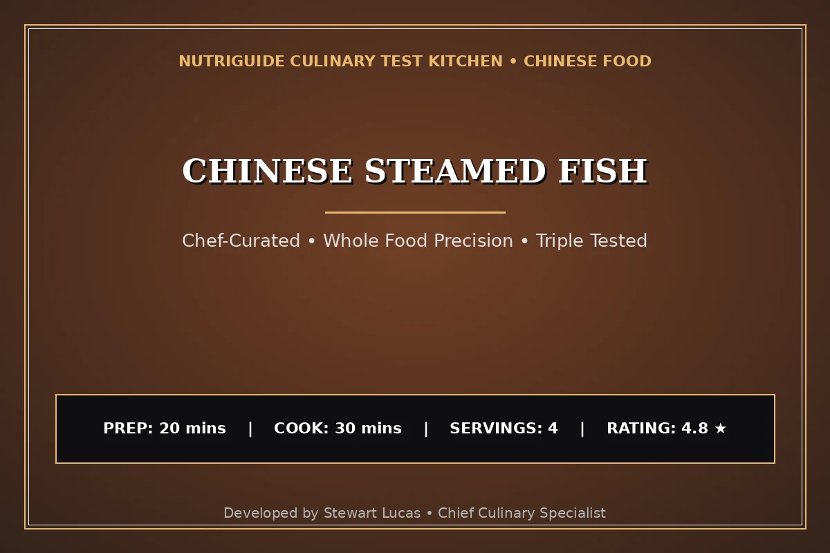 Chinese Steamed Fish