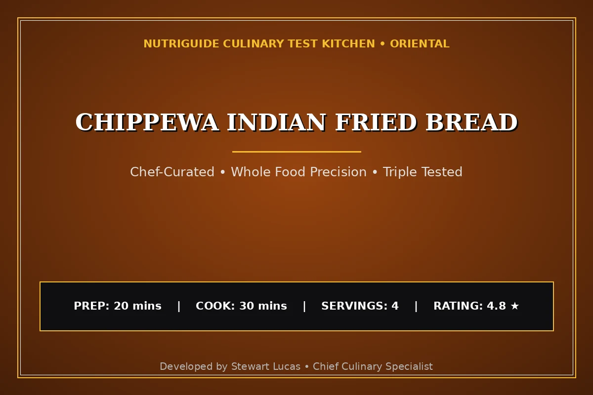 Chippewa Indian Fried Bread