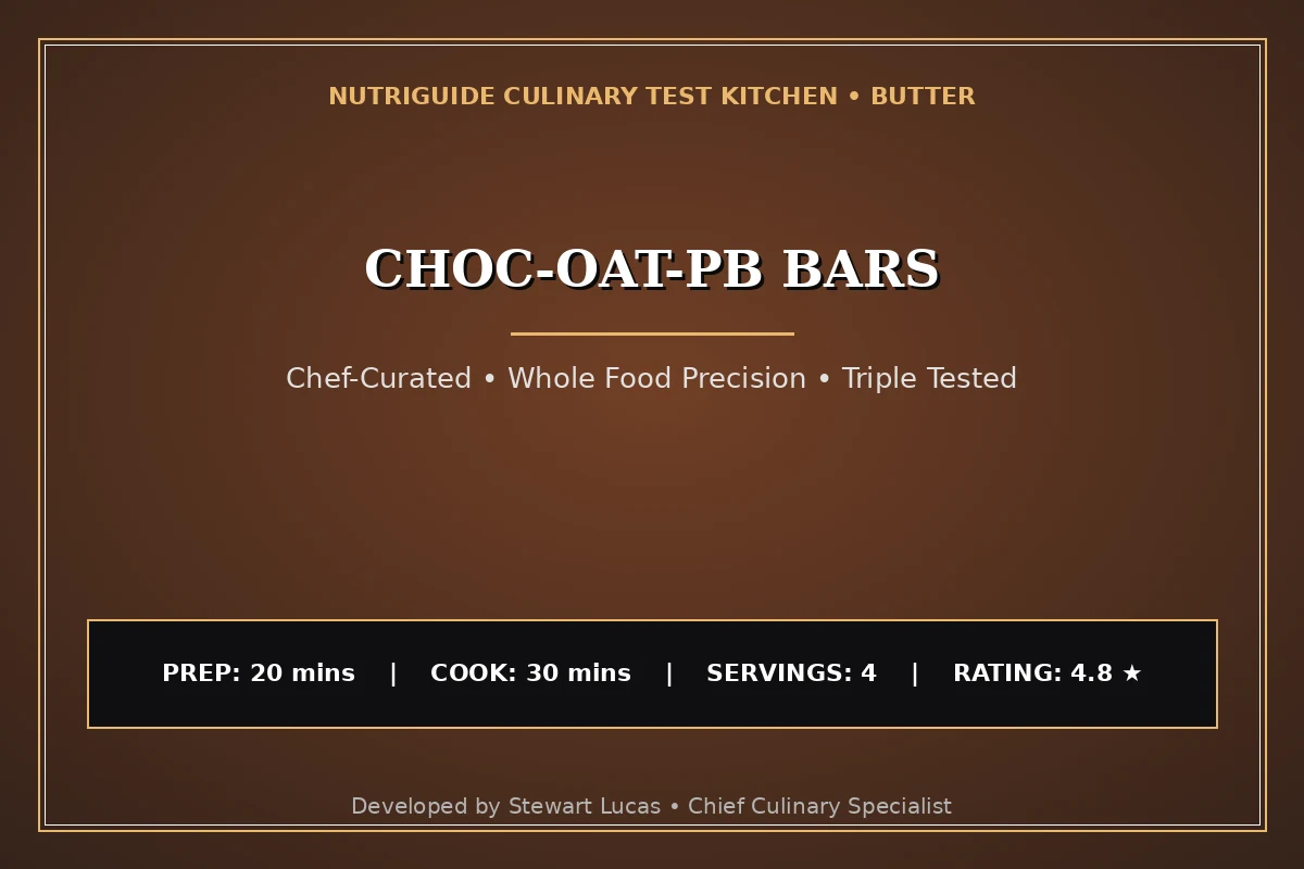 Choc-Oat-Pb Bars