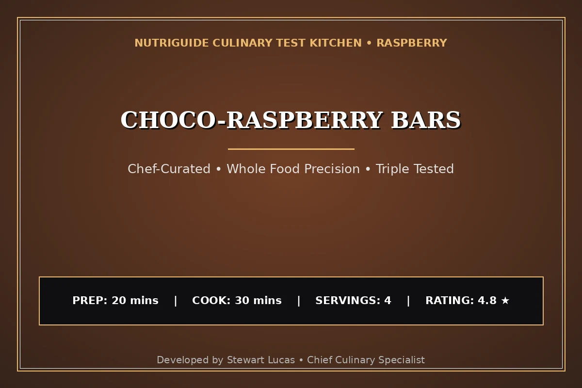 Choco-Raspberry Bars