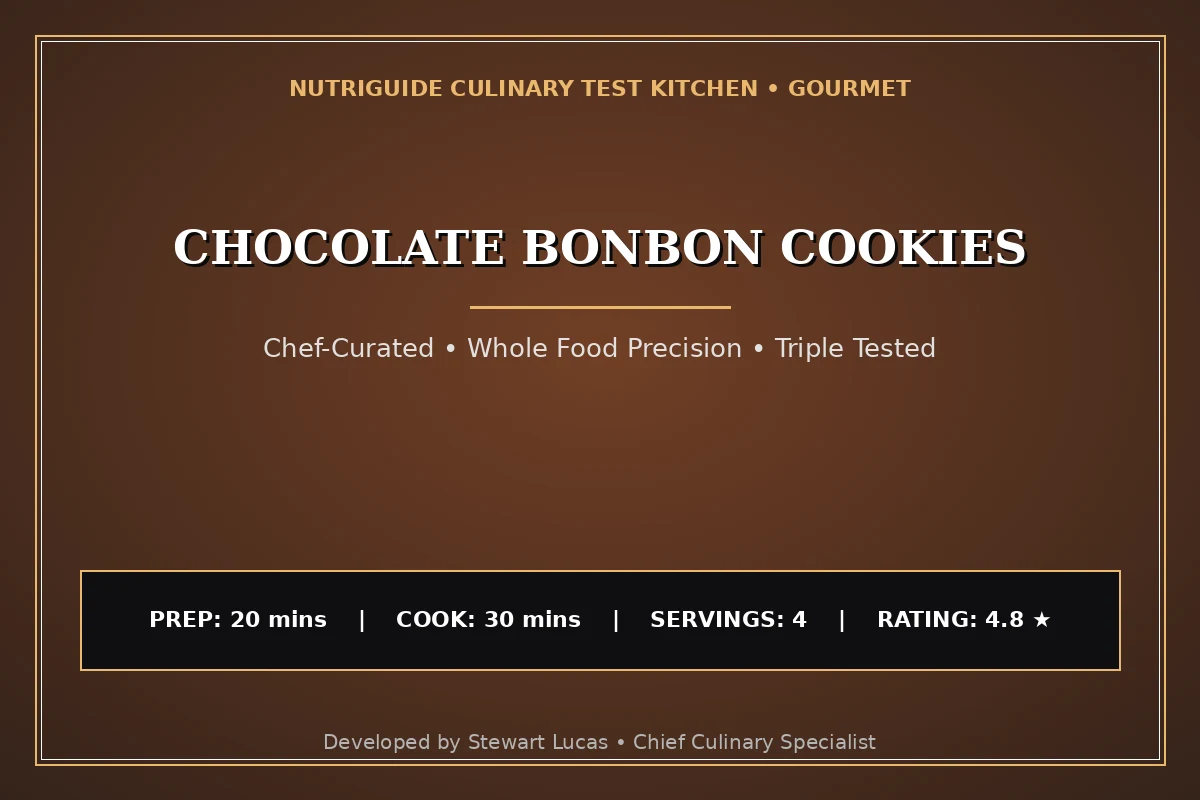Chocolate Bonbon Cookies