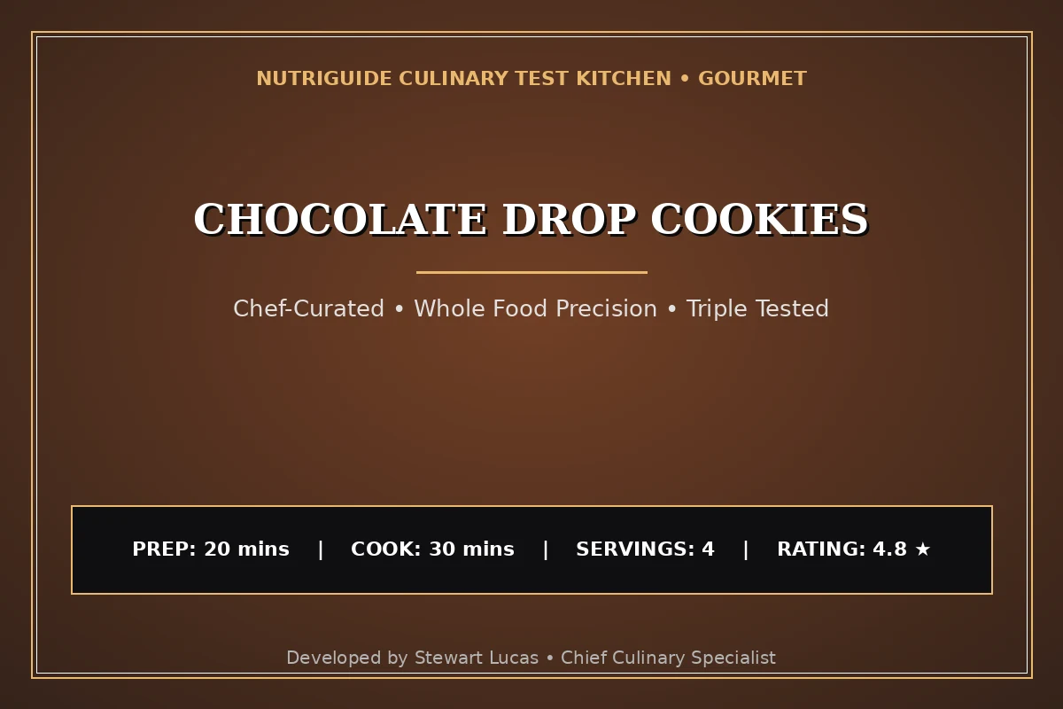 Chocolate Drop Cookies