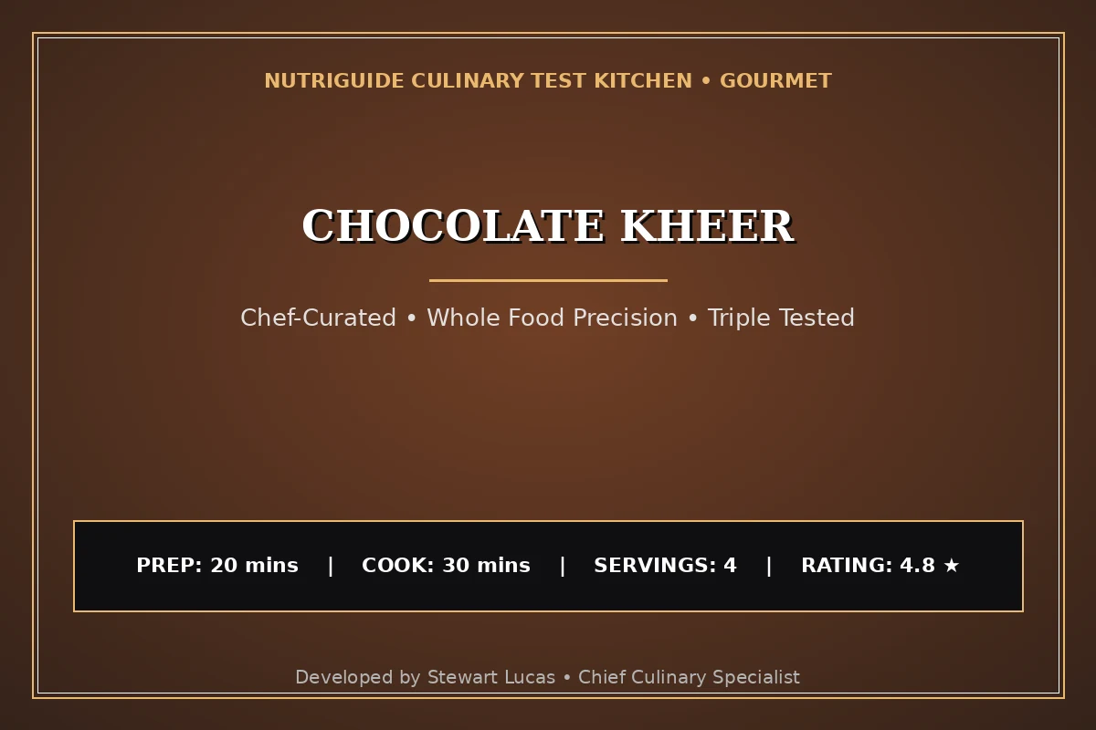 Chocolate Kheer