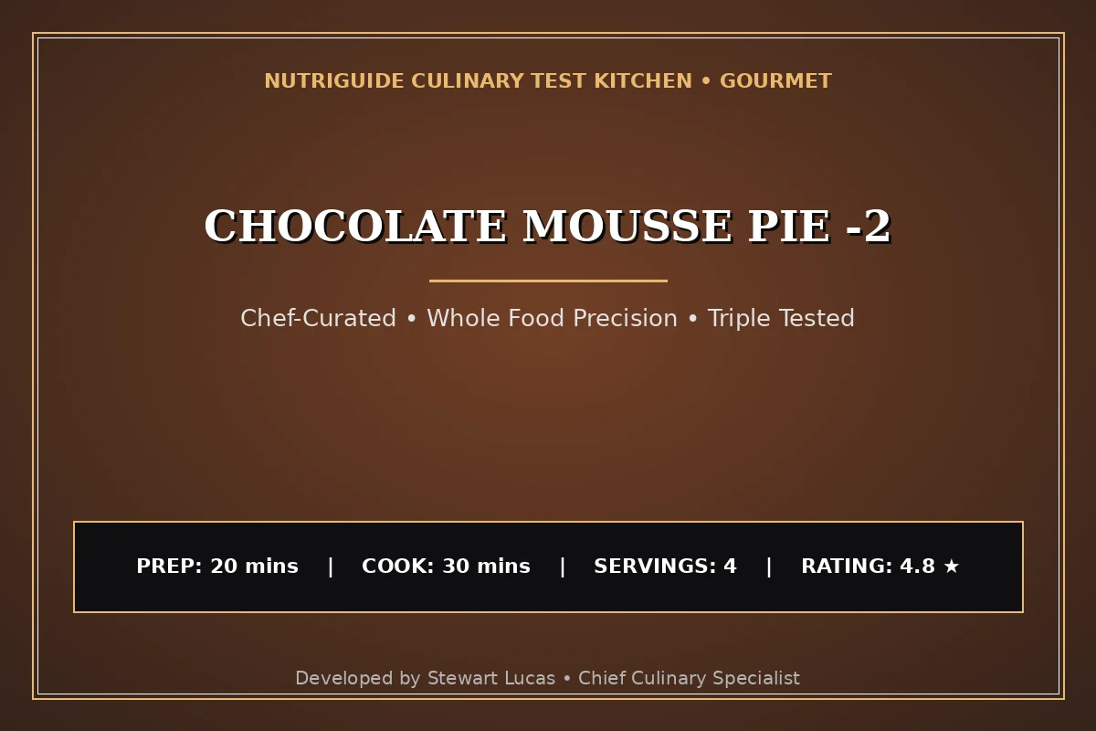 Chocolate Mousse Pie -2