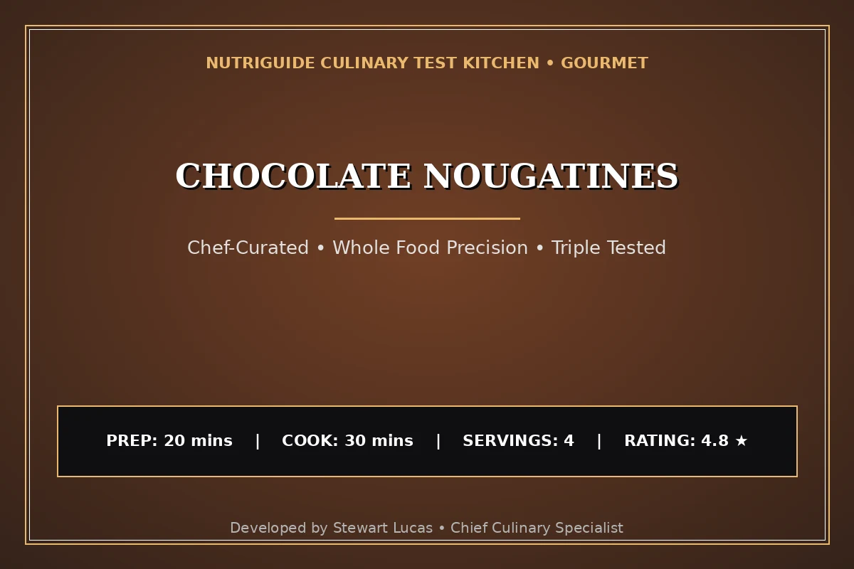 Chocolate Nougatines