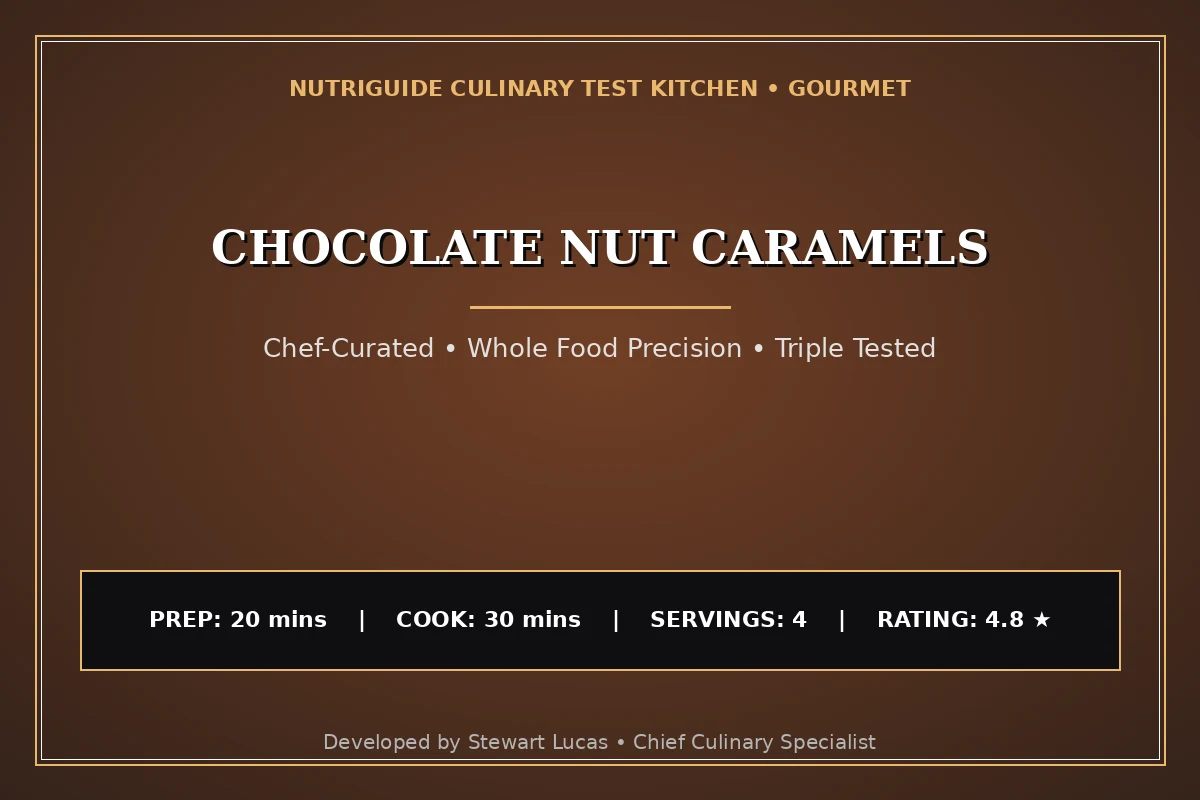 Chocolate Nut Caramels