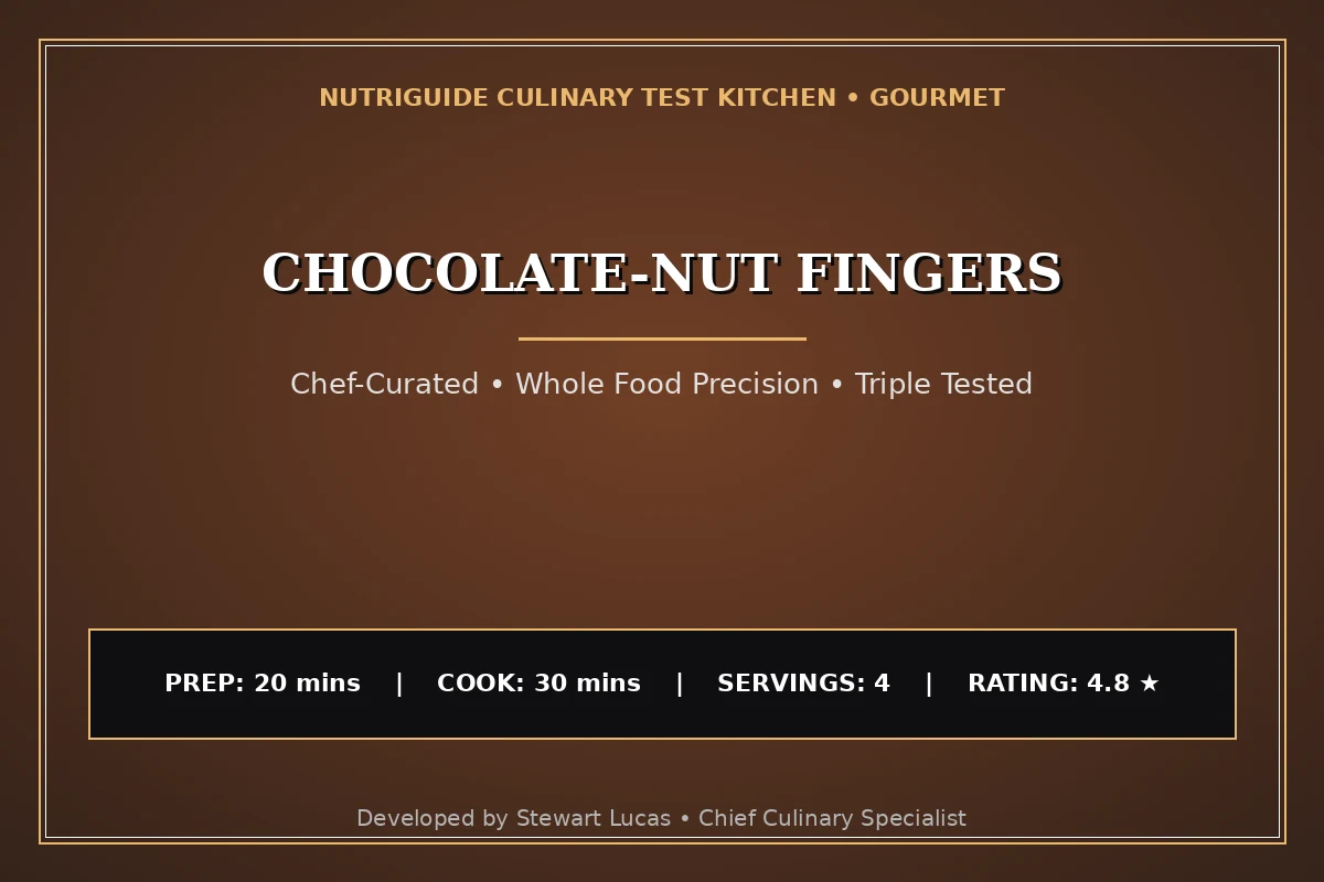 Chocolate-Nut Fingers