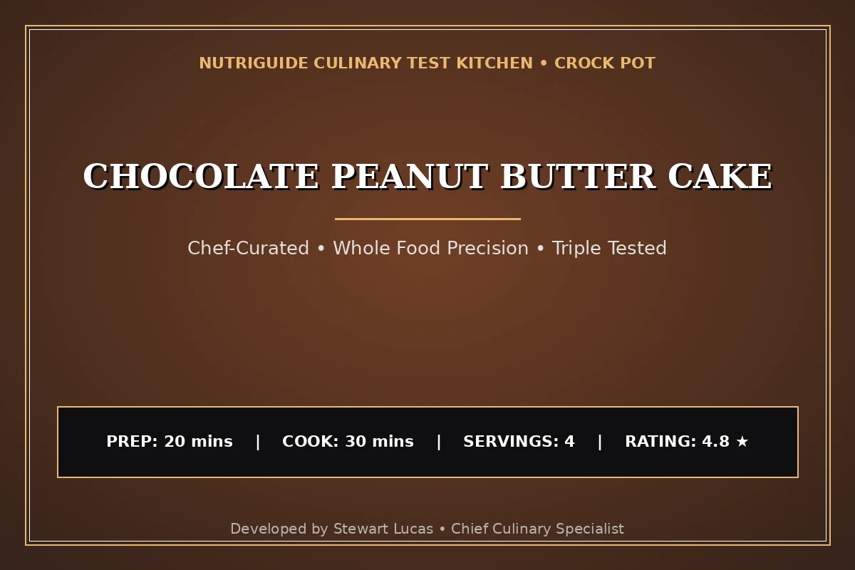 Chocolate Peanut Butter Cake