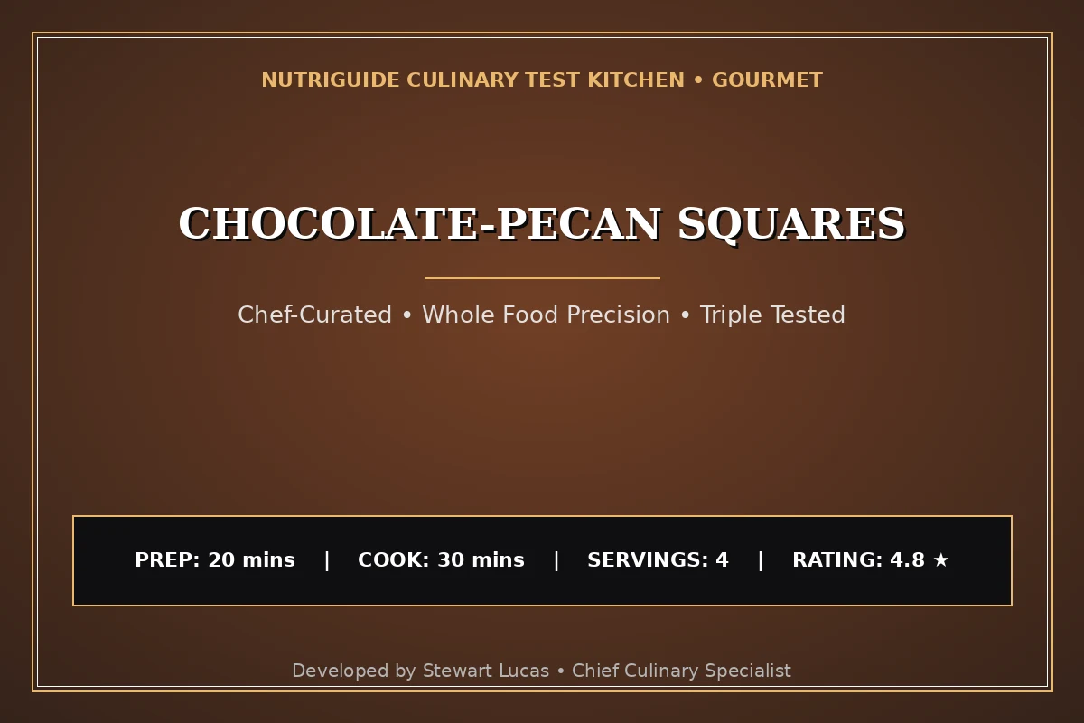 Chocolate-Pecan Squares