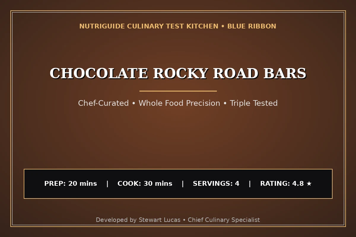 Chocolate Rocky Road Bars