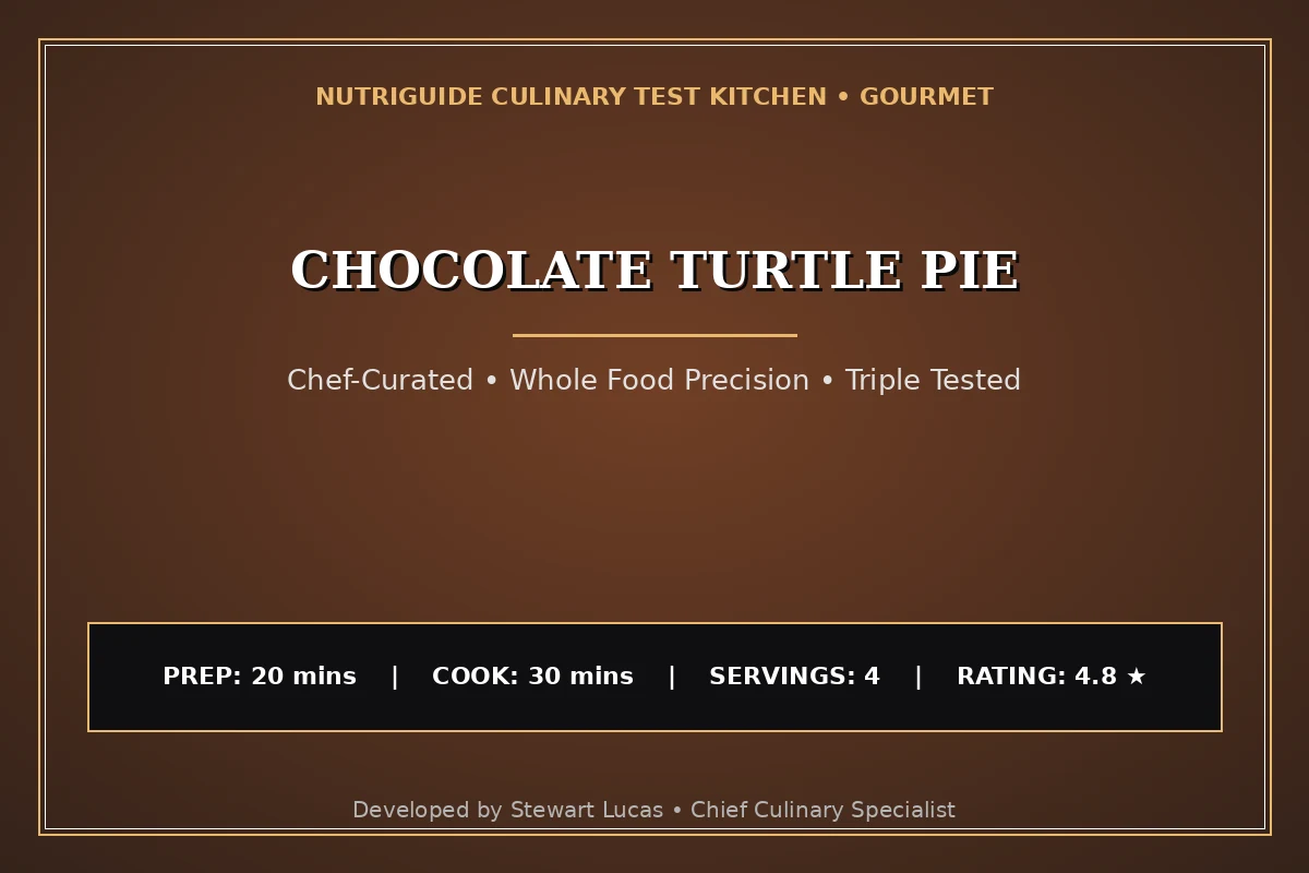 Chocolate Turtle Pie