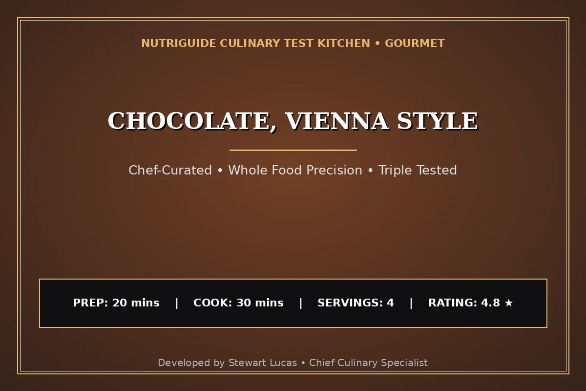 Chocolate, Vienna Style