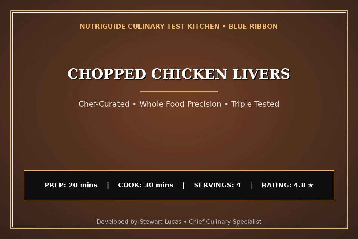Chopped Chicken Livers