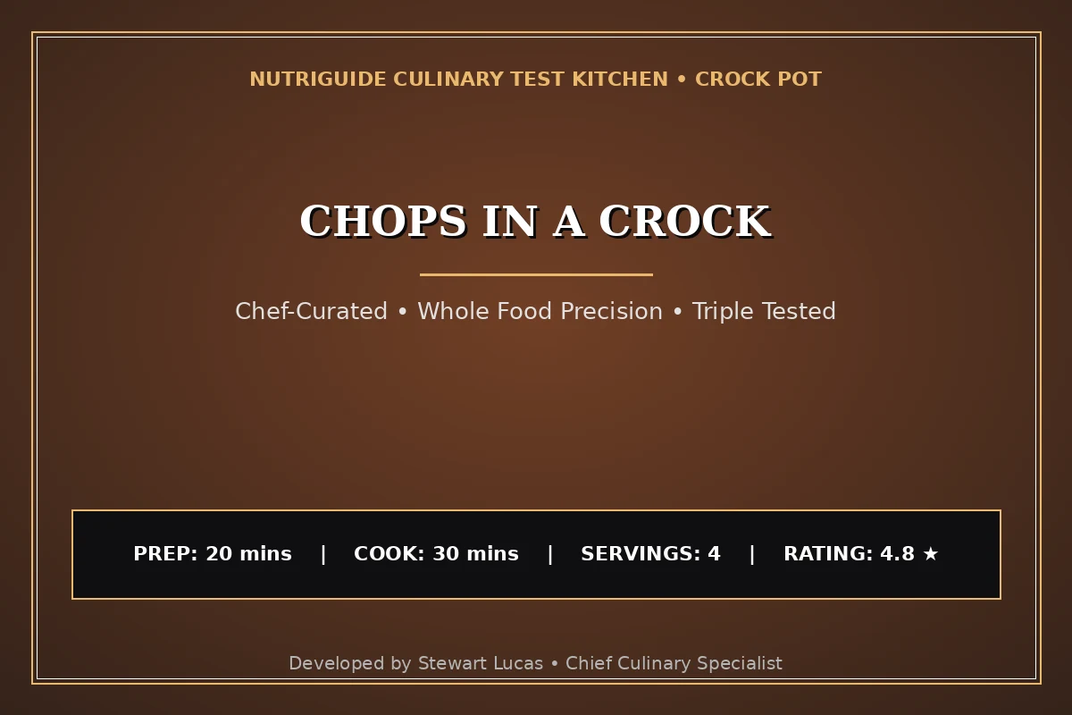 Chops In A Crock