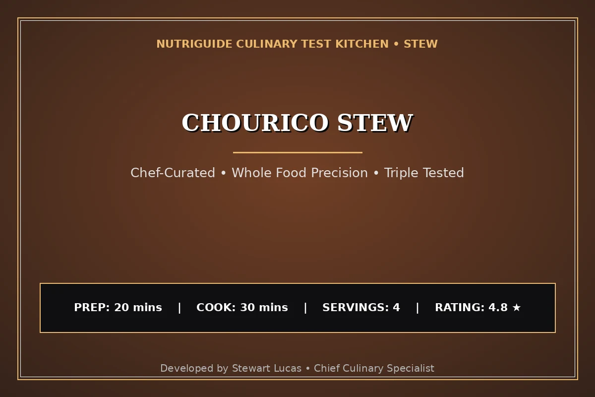 Chourico Stew