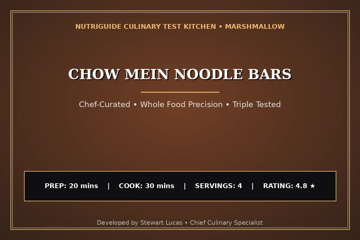 Chow Mein Noodle Bars