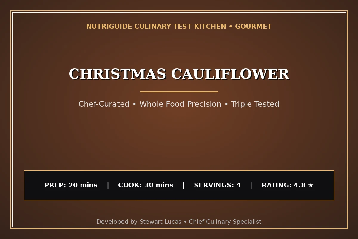 Christmas Cauliflower