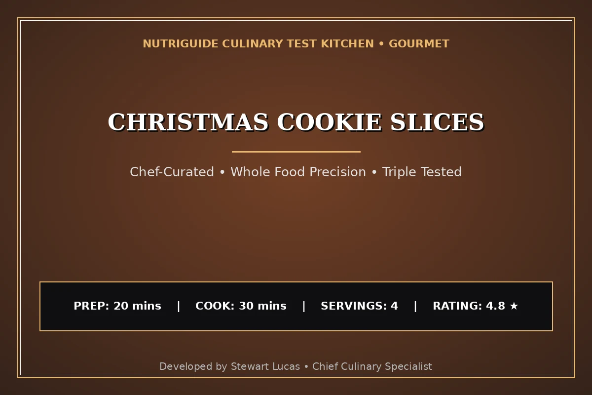 Christmas Cookie Slices
