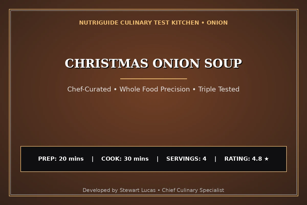 Christmas Onion Soup