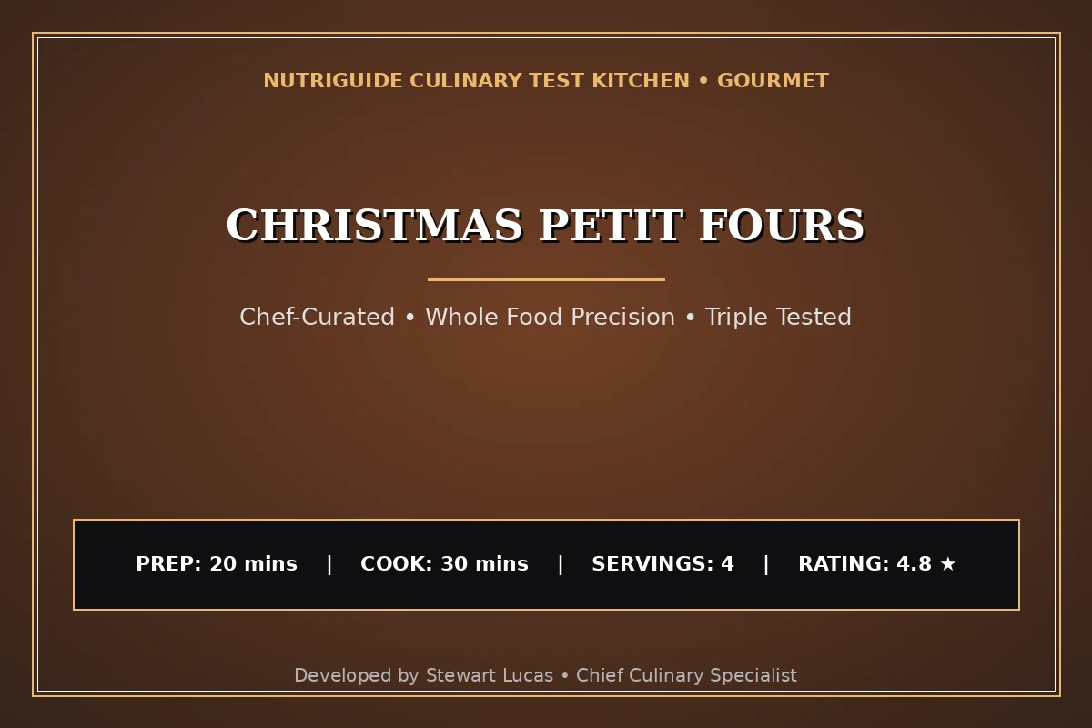 Christmas Petit Fours