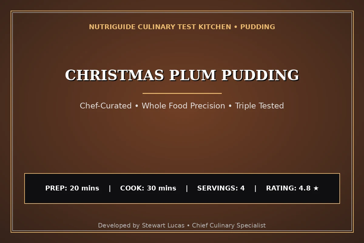Christmas Plum Pudding