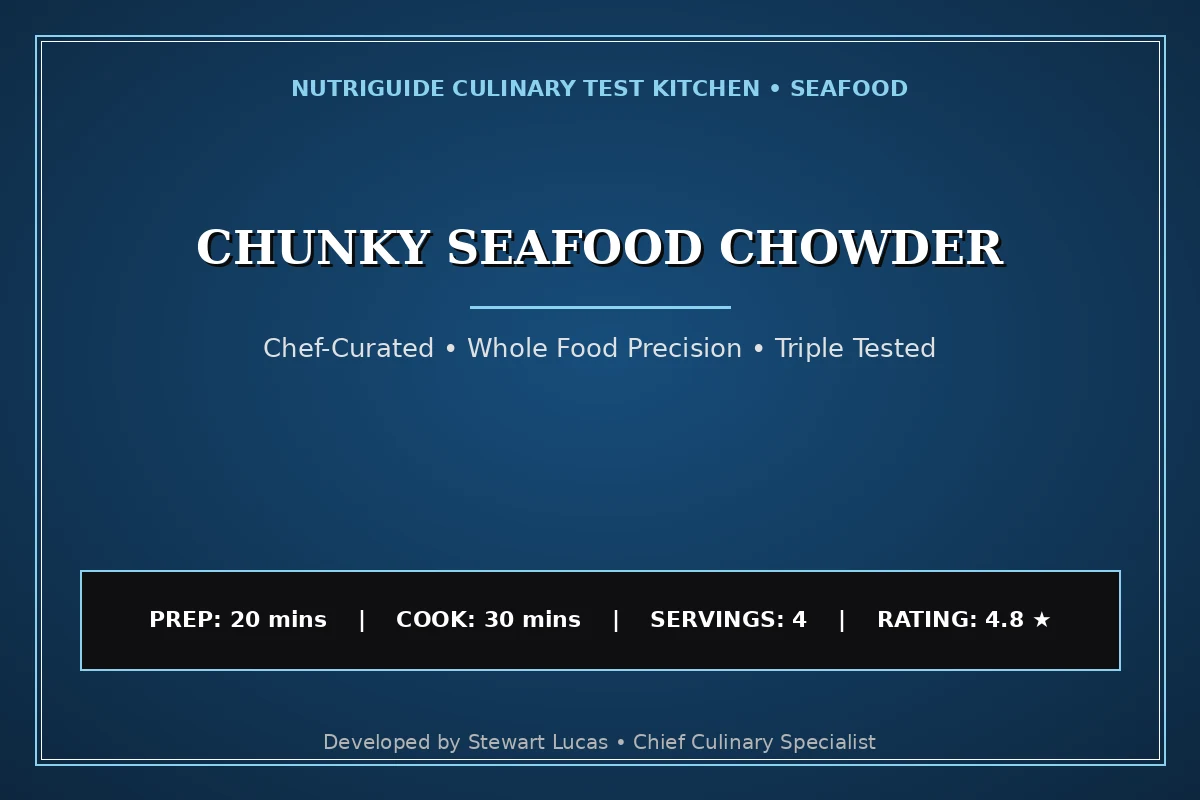 Chunky Seafood Chowder