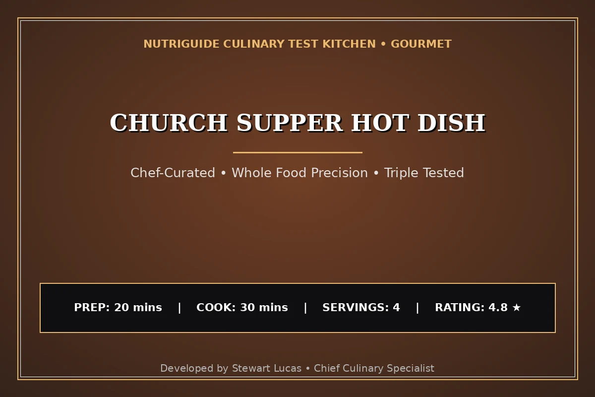 Church Supper Hot Dish