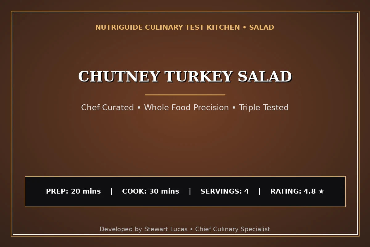 Chutney Turkey Salad