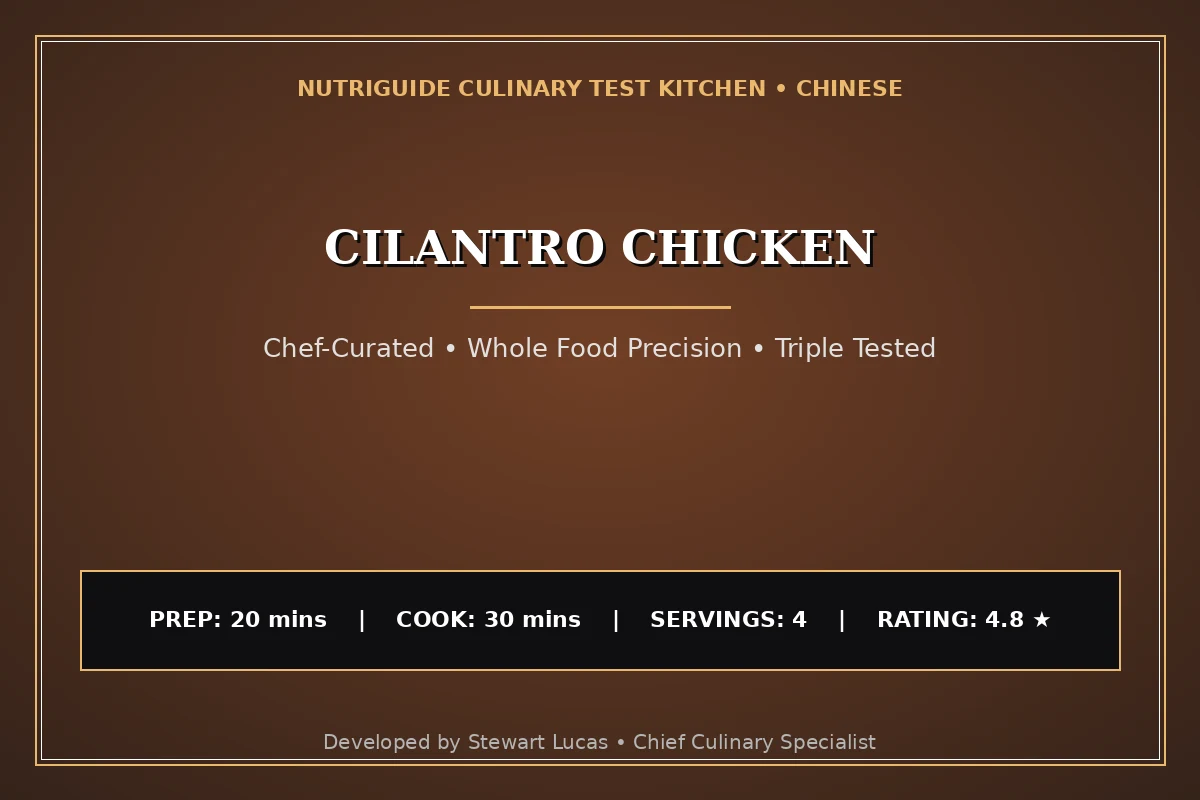Cilantro Chicken