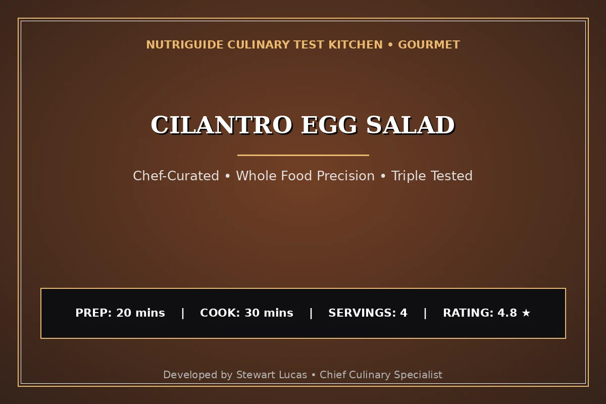 Cilantro Egg Salad