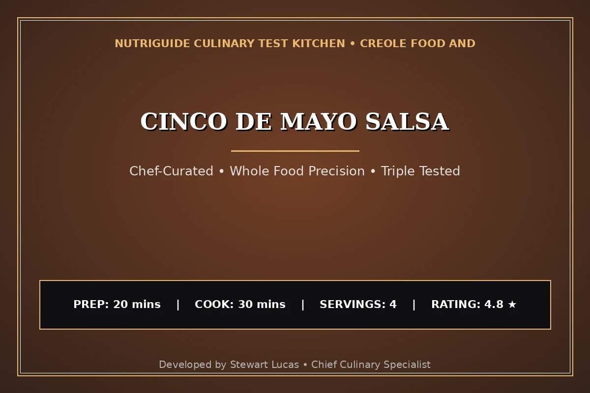 Cinco De Mayo Salsa