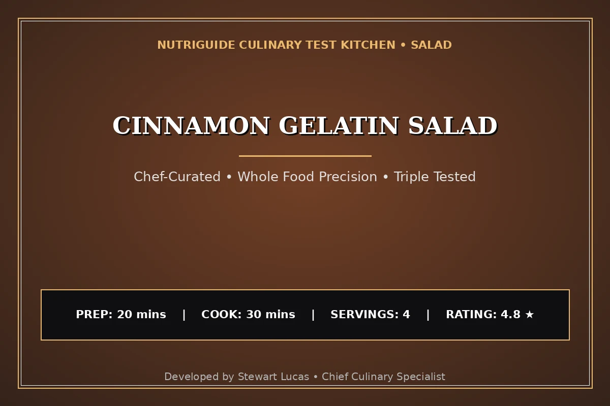 Cinnamon Gelatin Salad