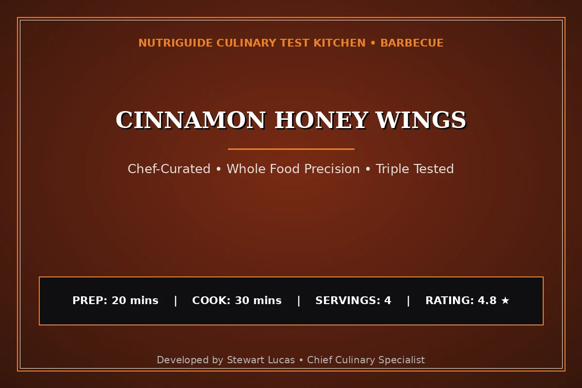 Cinnamon Honey Wings