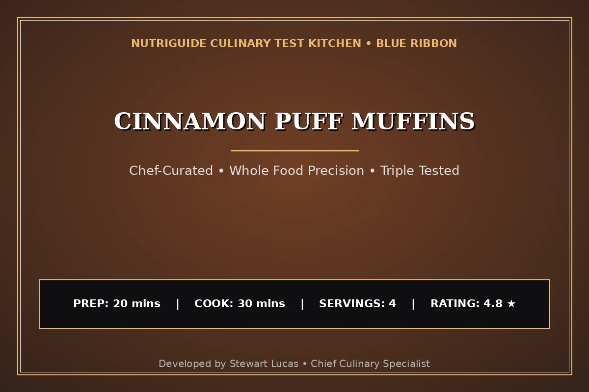 Cinnamon Puff Muffins