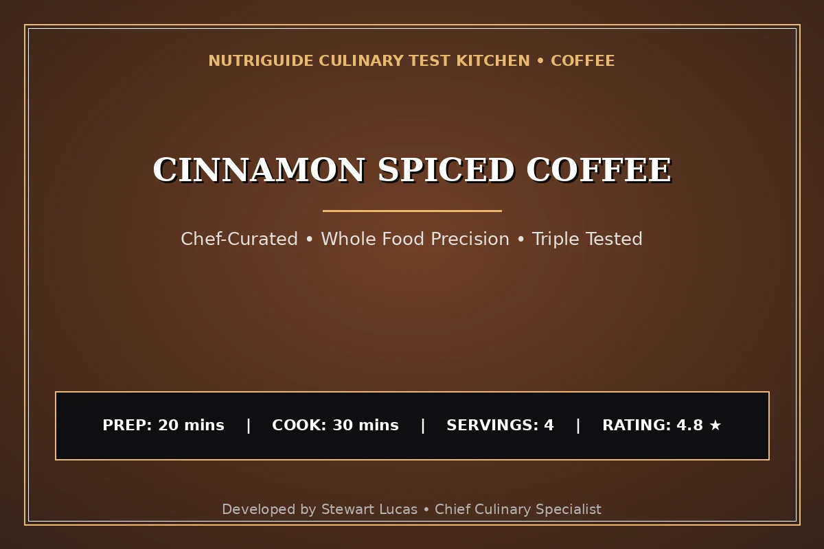 Cinnamon Spiced Coffee
