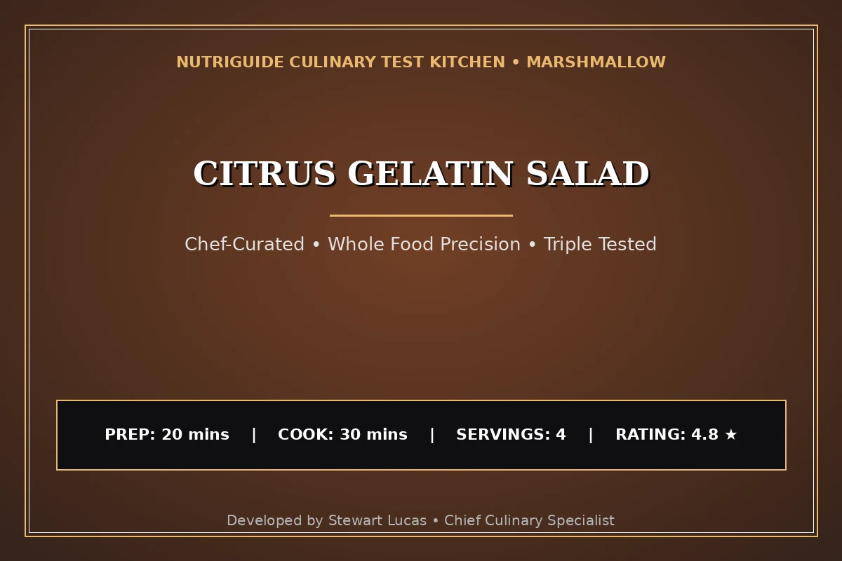 Citrus Gelatin Salad