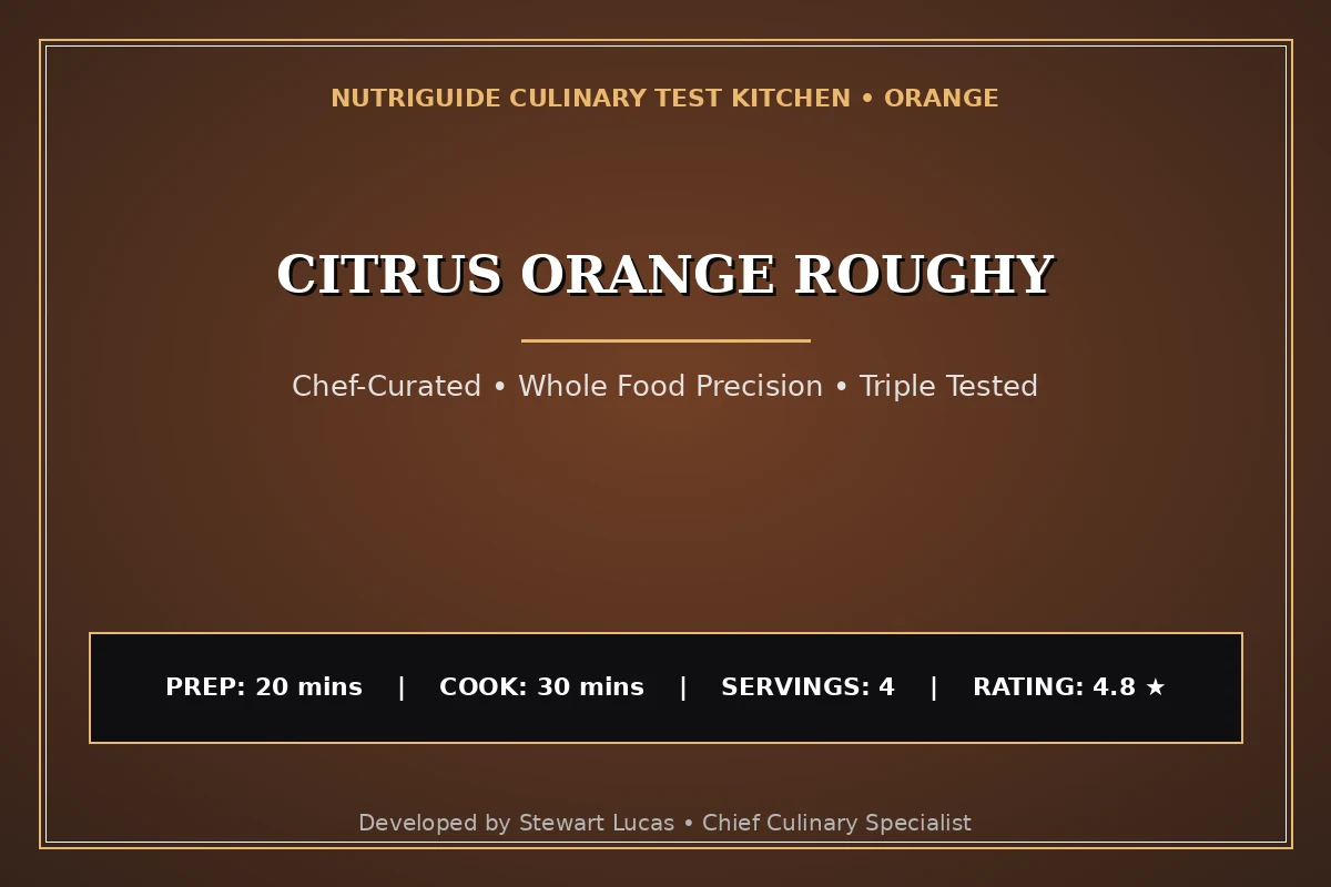 Citrus Orange Roughy