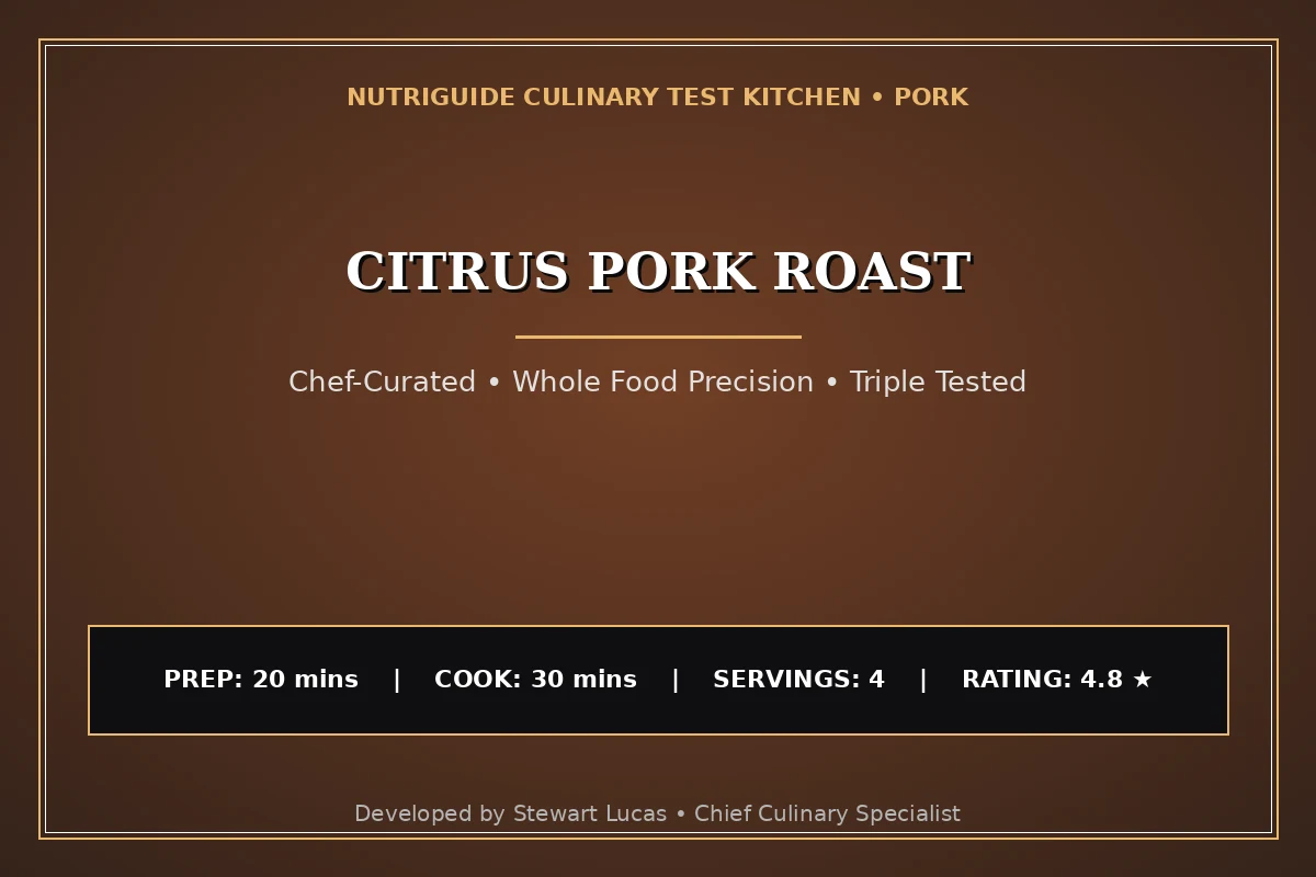 Citrus Pork Roast