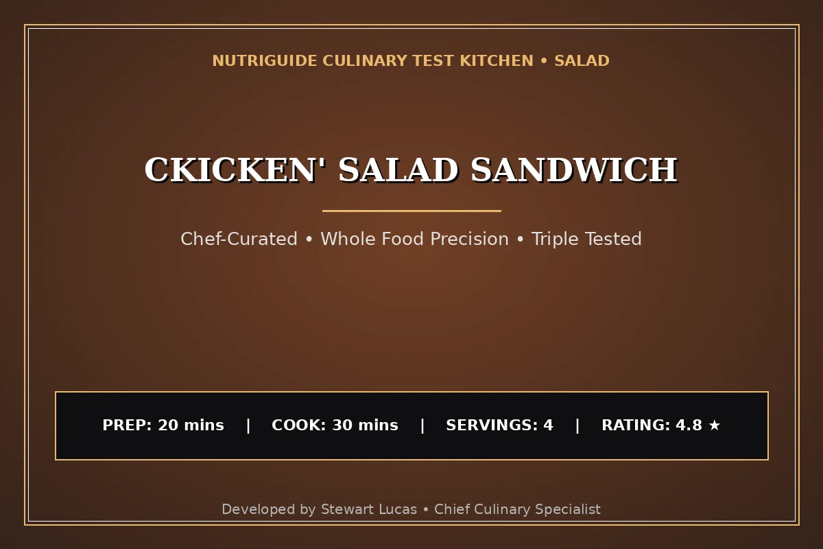 Ckicken' Salad Sandwich