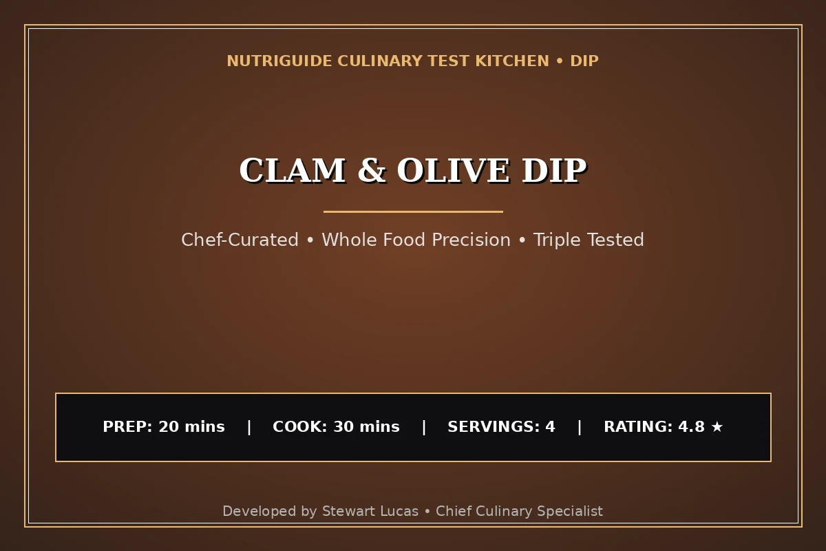 Clam & Olive Dip