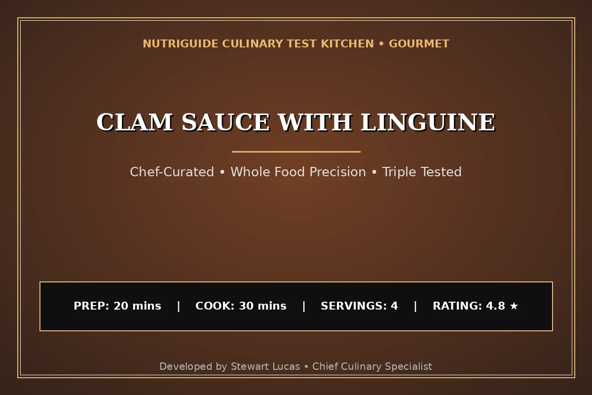 Clam Sauce With Linguine
