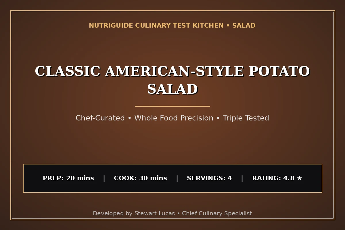 Classic American-Style Potato Salad