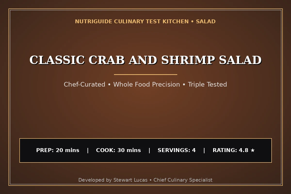 Classic Crab And Shrimp Salad