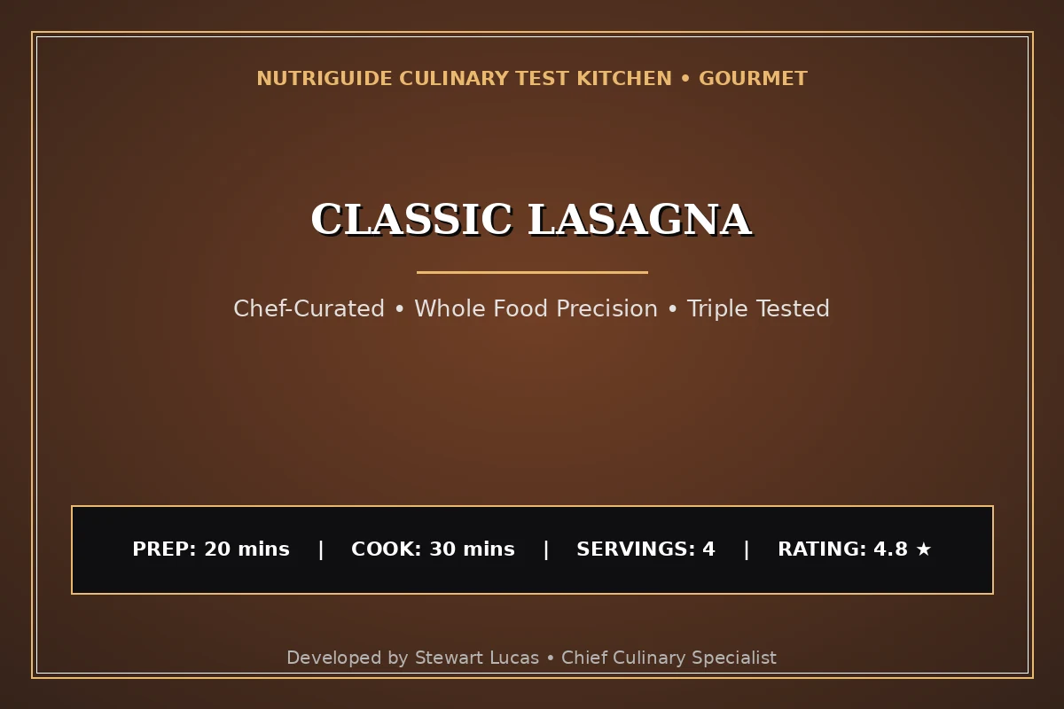Classic Lasagna