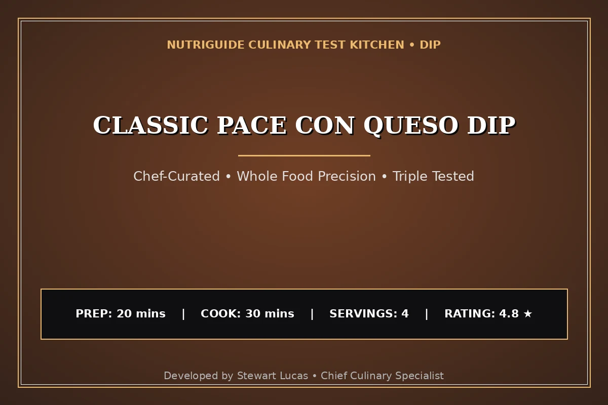 Classic Pace Con Queso Dip