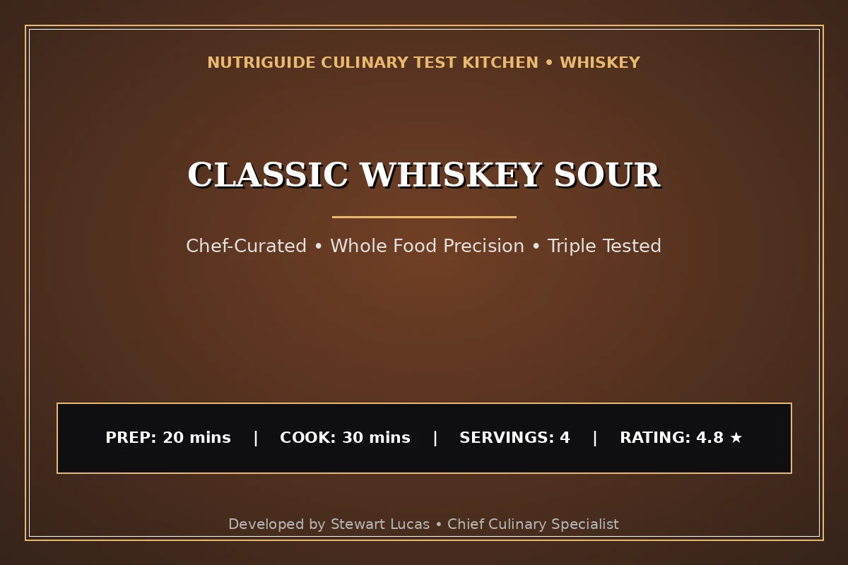 Classic Whiskey Sour