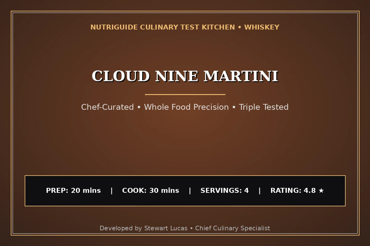 Cloud Nine Martini