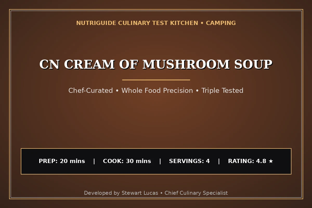 Cn Cream Of Mushroom Soup