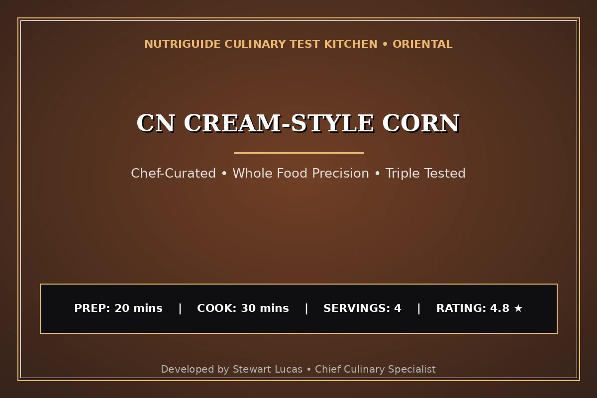Cn Cream-Style Corn
